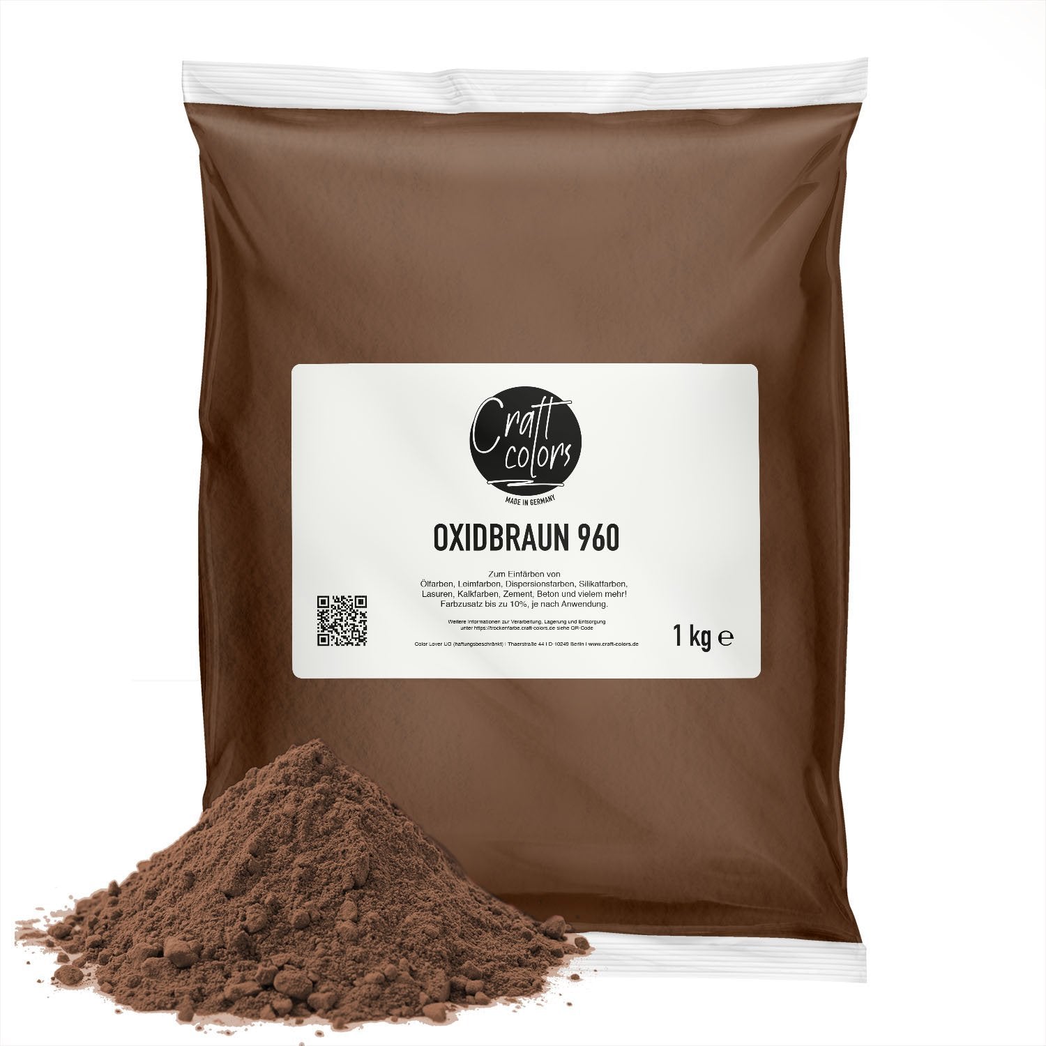 Pigment 1 kg | Tlenek brązu - Craft Colors