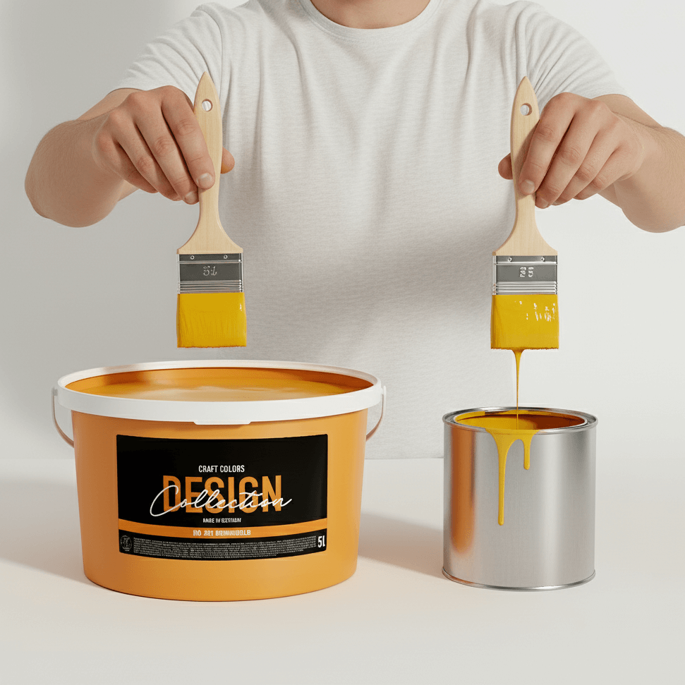 Wandfarbe geprüfte Qualität craft colors
