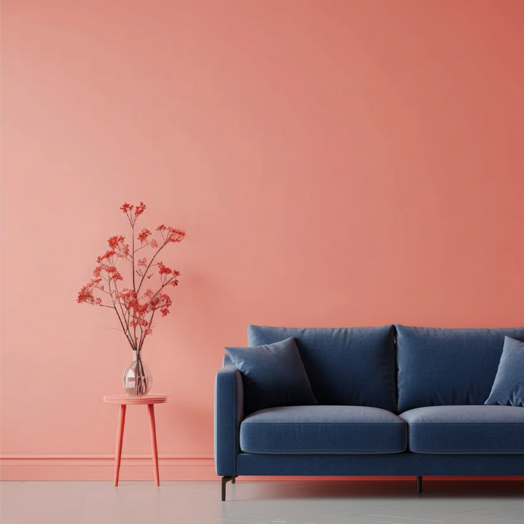 Farba ścienna szlachetny mat – Koral Flamingo Nr 422 Design Collection 5L