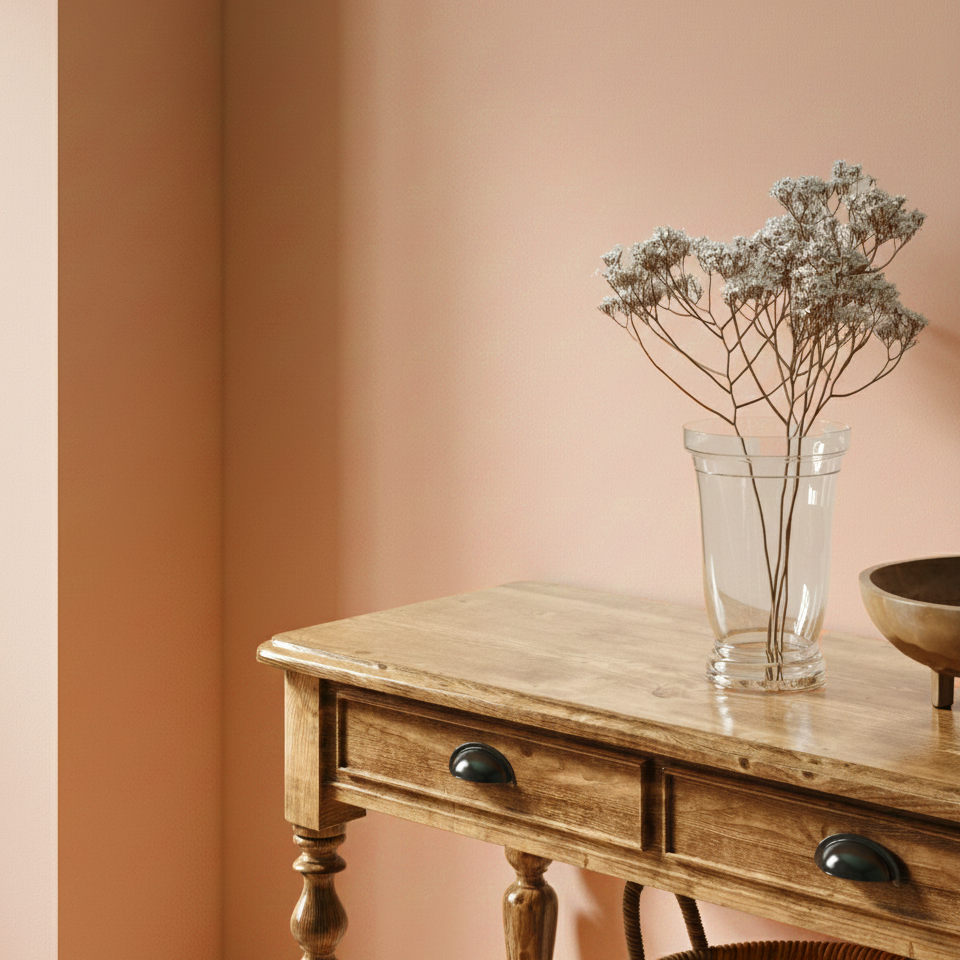 Wandfarbe helles Apricot No. 210.mix Individual ( 5,25 L) edelmatt