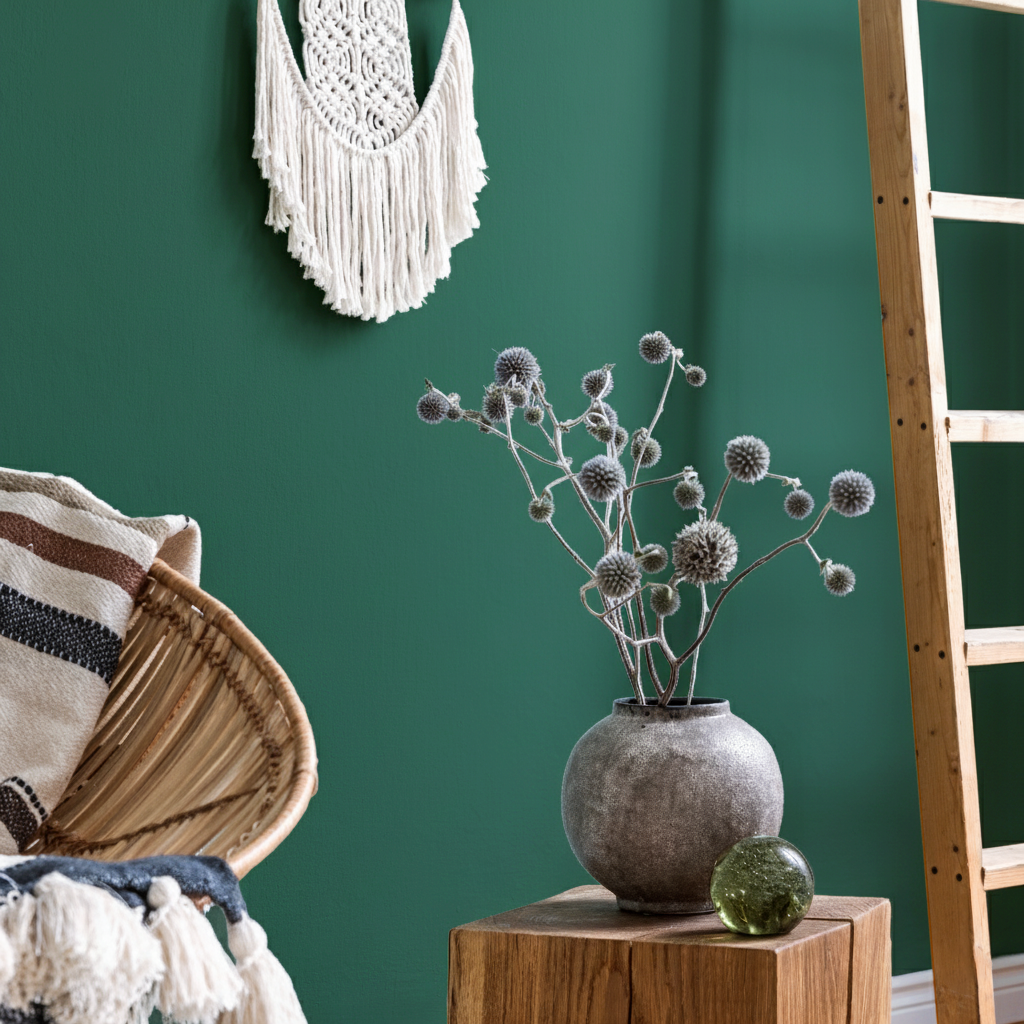 Farba ścienna szlachetny mat – Zielony Jadeitowy Nr 688 Design Collection 5L