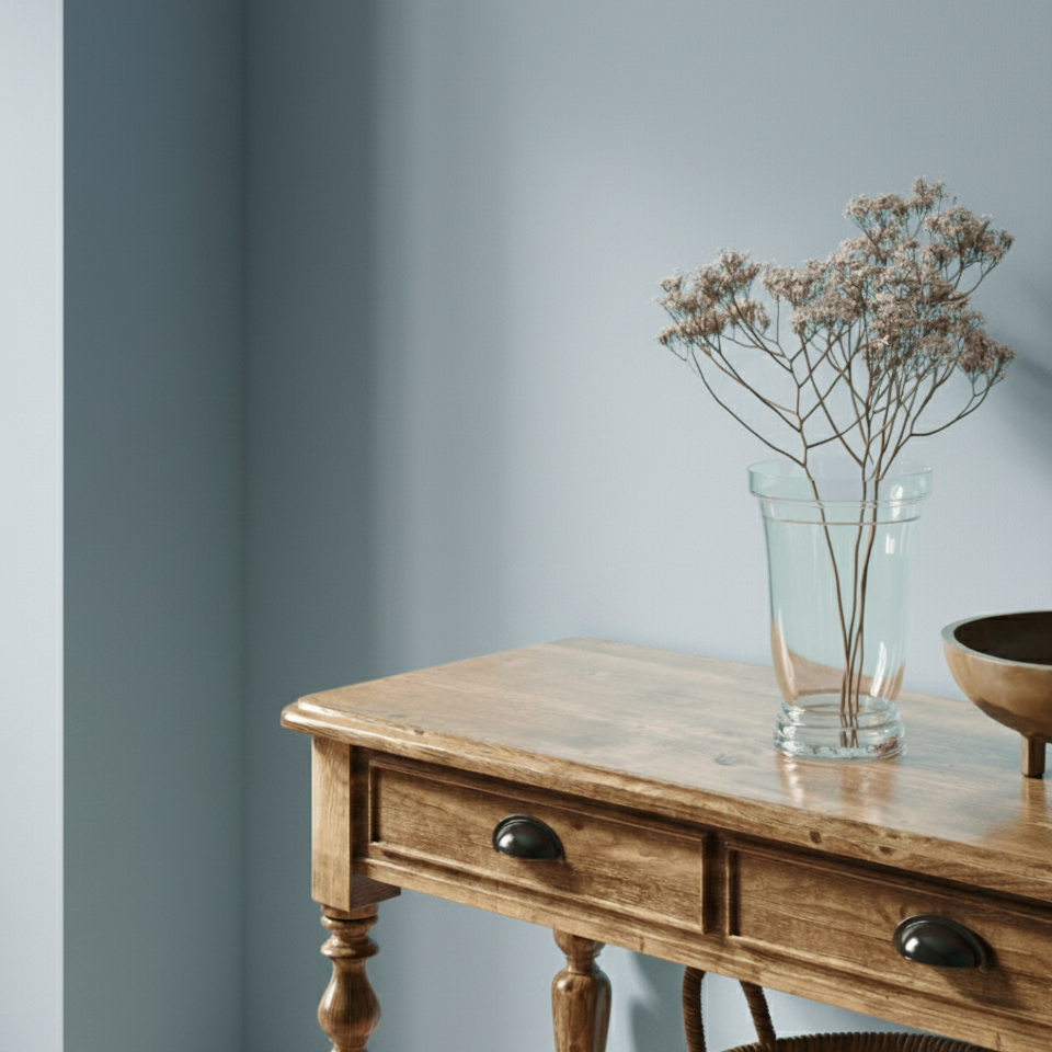 Farba ścienna szlachetny mat – Pastelowy Niebieski Nr 521 Design Collection 5L