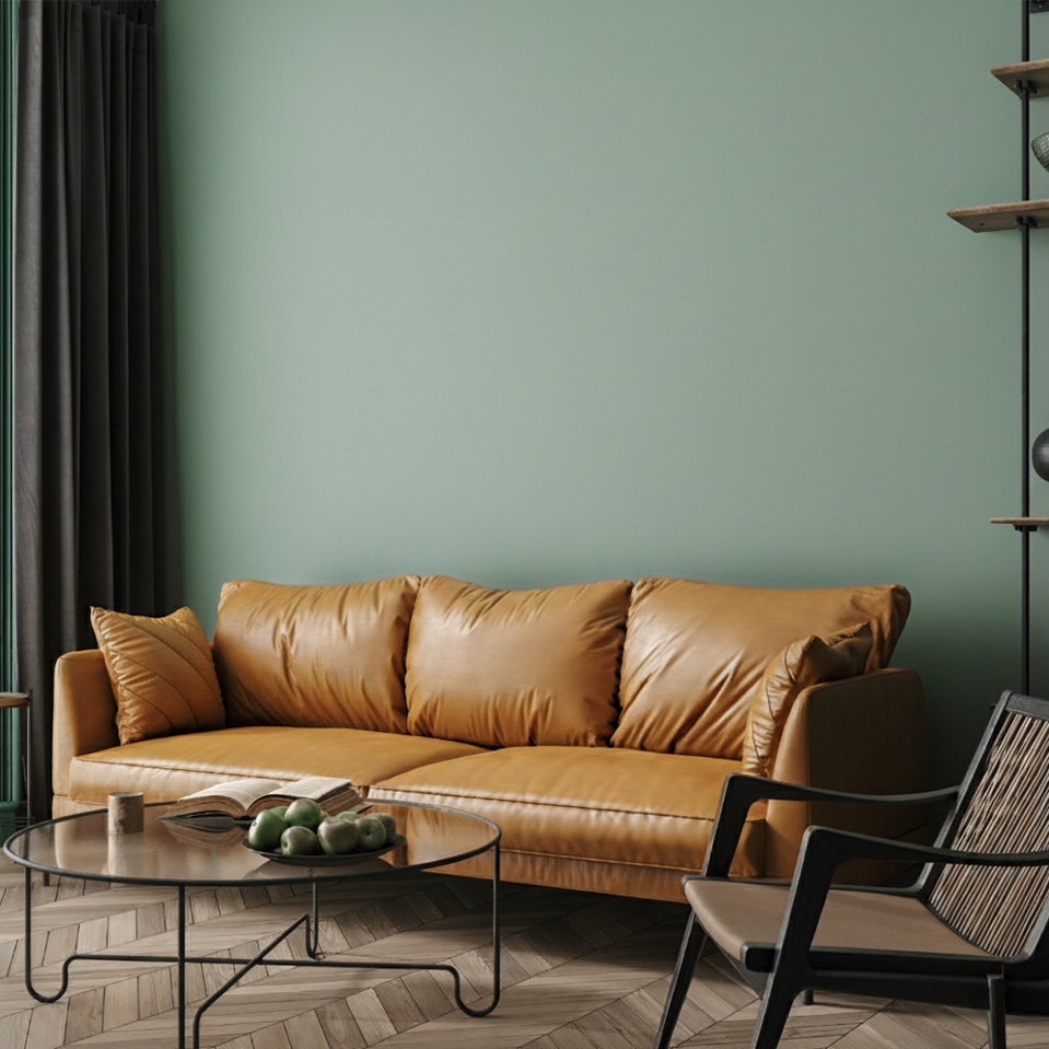 Farba ścienna szlachetny mat – Zielony Szałwiowy Nr 640 Design Collection 5L