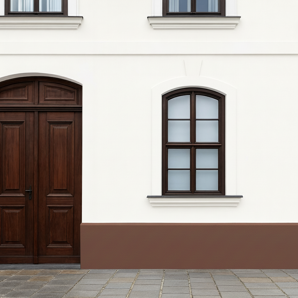 Farba do cokołów / elewacji  5 l | Ciemny brąz