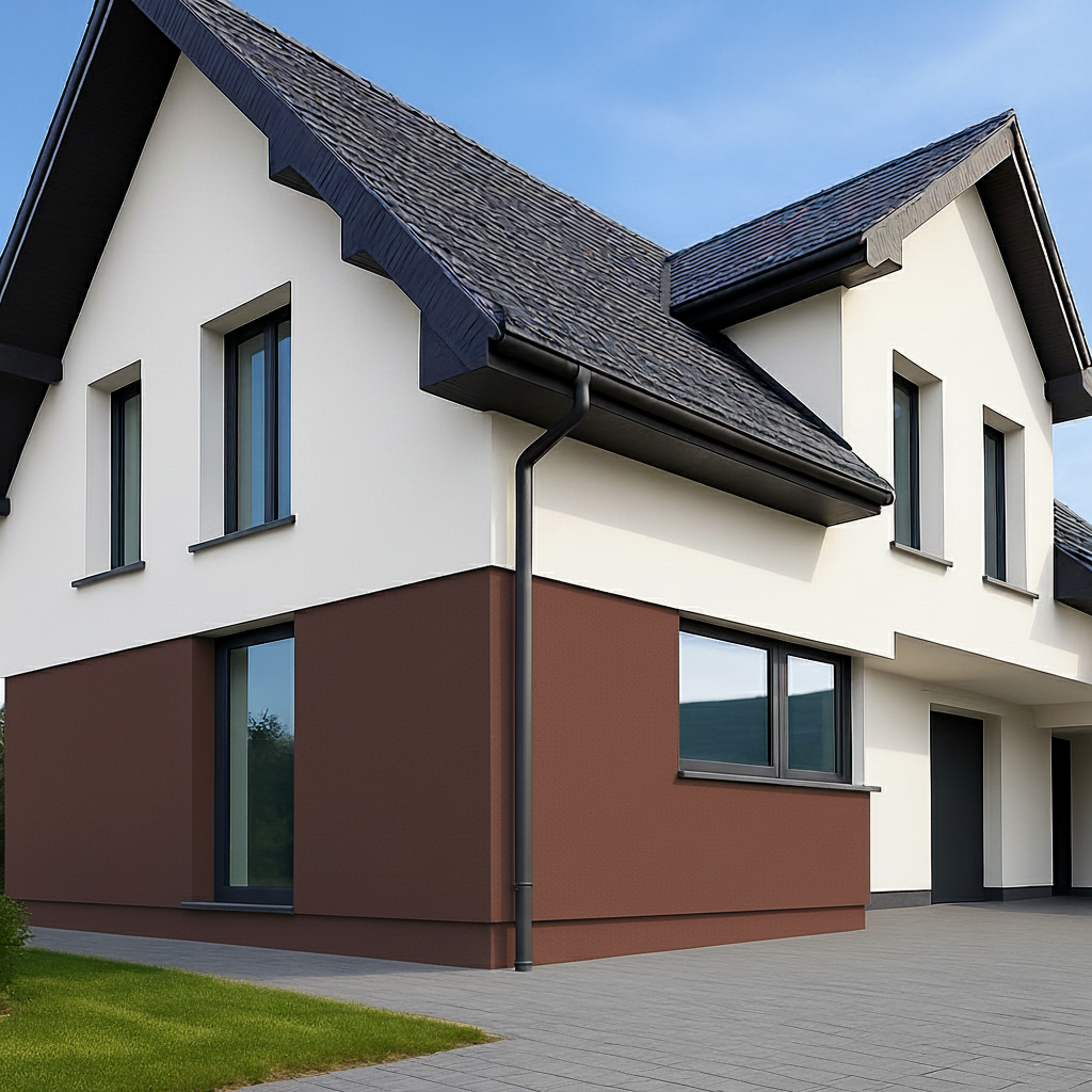 Farba do cokołów / elewacji  5 l | Ciemny brąz