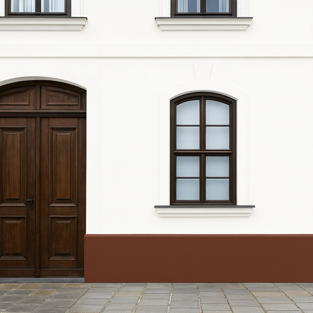 Farba do cokołów / elewacji 5 l | Czerwony piaskowiec