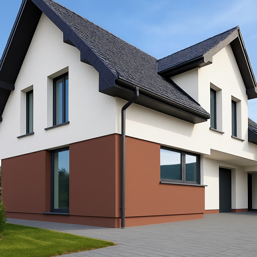 Farba do cokołów / elewacji 5 l | Czerwony piaskowiec