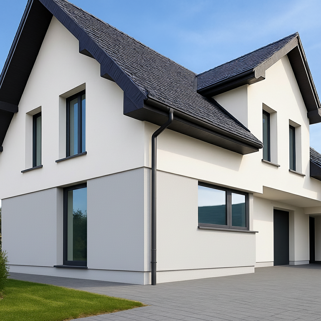 Farba do cokołów / elewacji  5 l | Szarość jedwabna