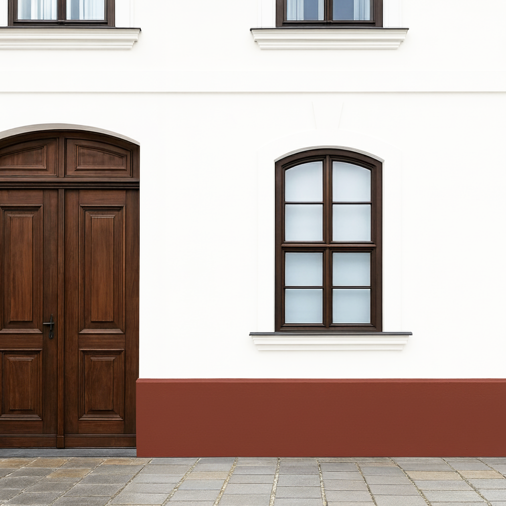 Farba do cokołów / elewacji 5 l | Czerwień ceglana