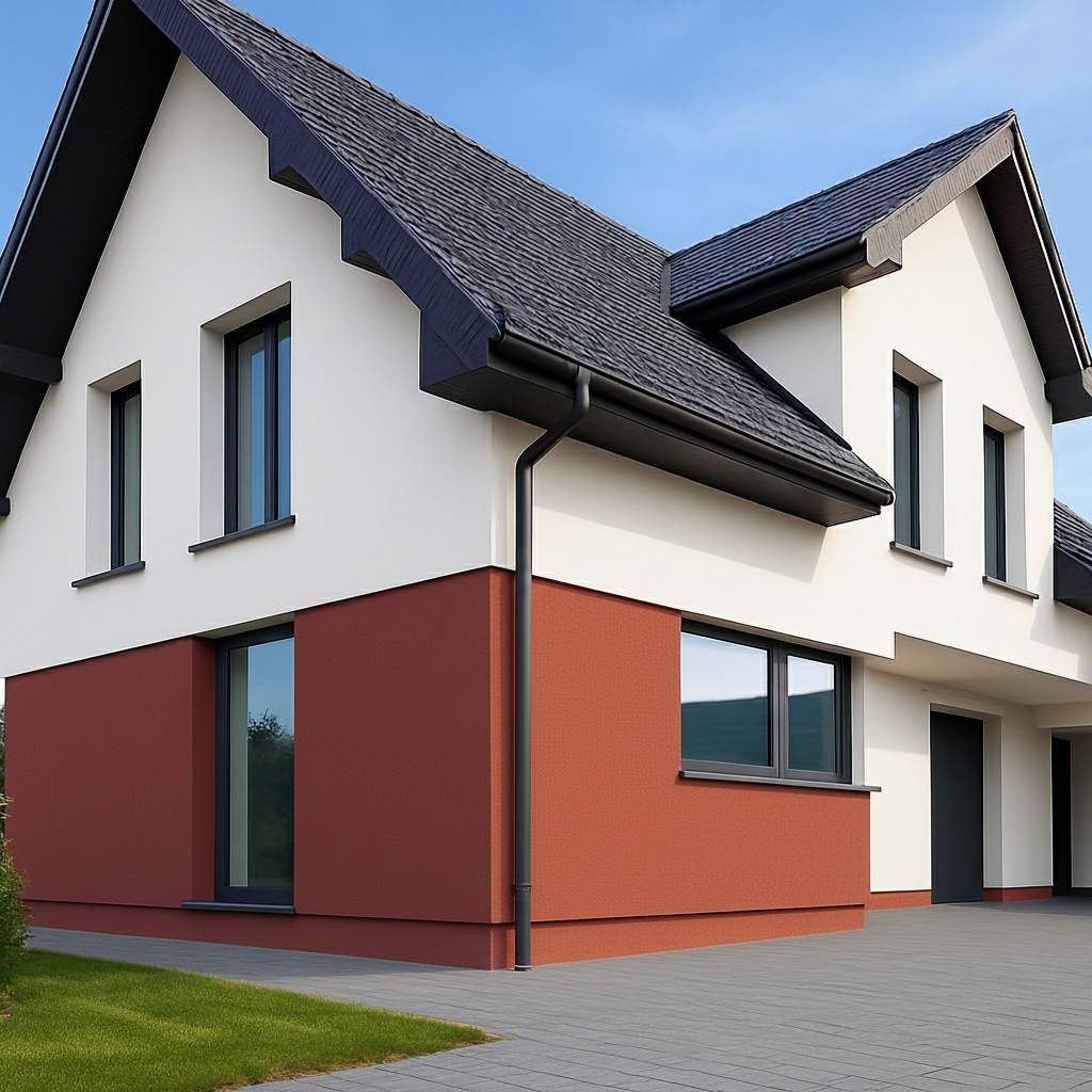 Farba do cokołów / elewacji 5 l | Czerwień ceglana