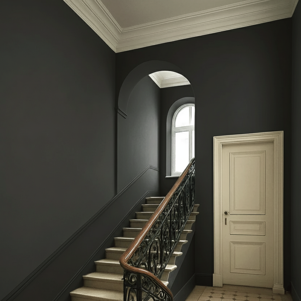 Farba ścienna Precious Matt (5L) Antracyt nr 963, klasa ścieralności mokrej 1, kolekcja Strong+