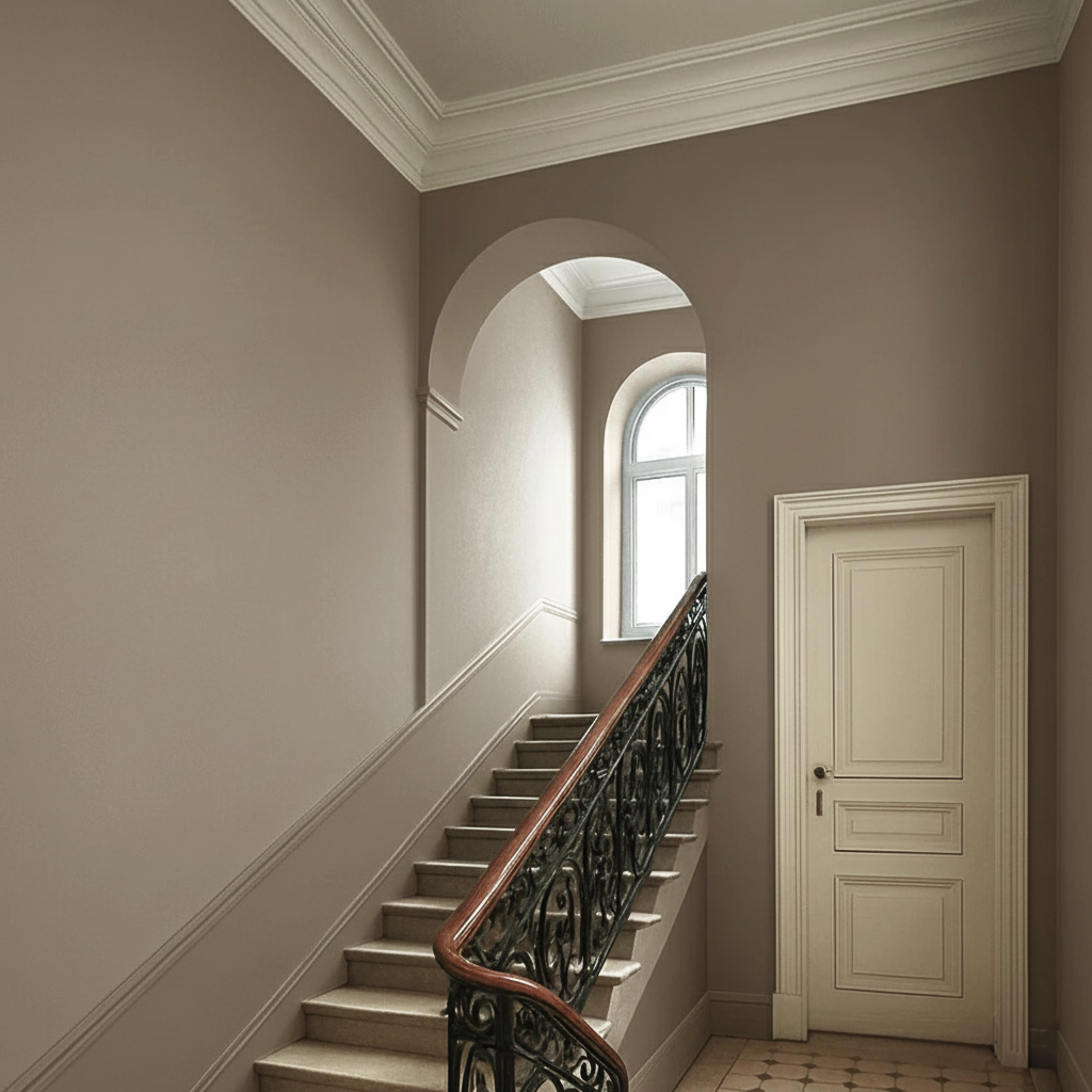 Farba ścienna Precious Matt (5L) Taupe / Concrete Grey No.962, Klasa ścierania na mokro 1, Kolekcja Strong+