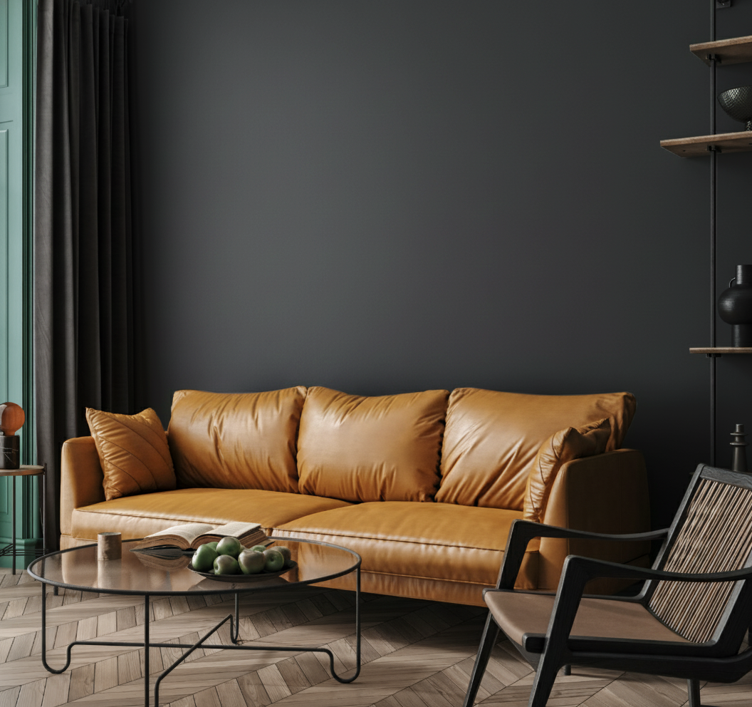 Farba ścienna matowa (5L) ciemnoszara / łupek nr 791, klasa ścierania na mokro 1, kolekcja Strong+