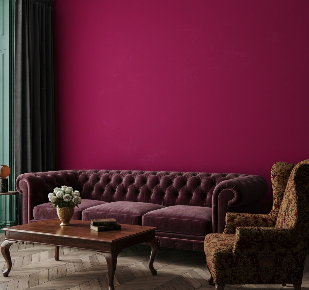 Farba ścienna szlachetny mat – Czerwień Klasyczna Nr 465 Design Collection 5L