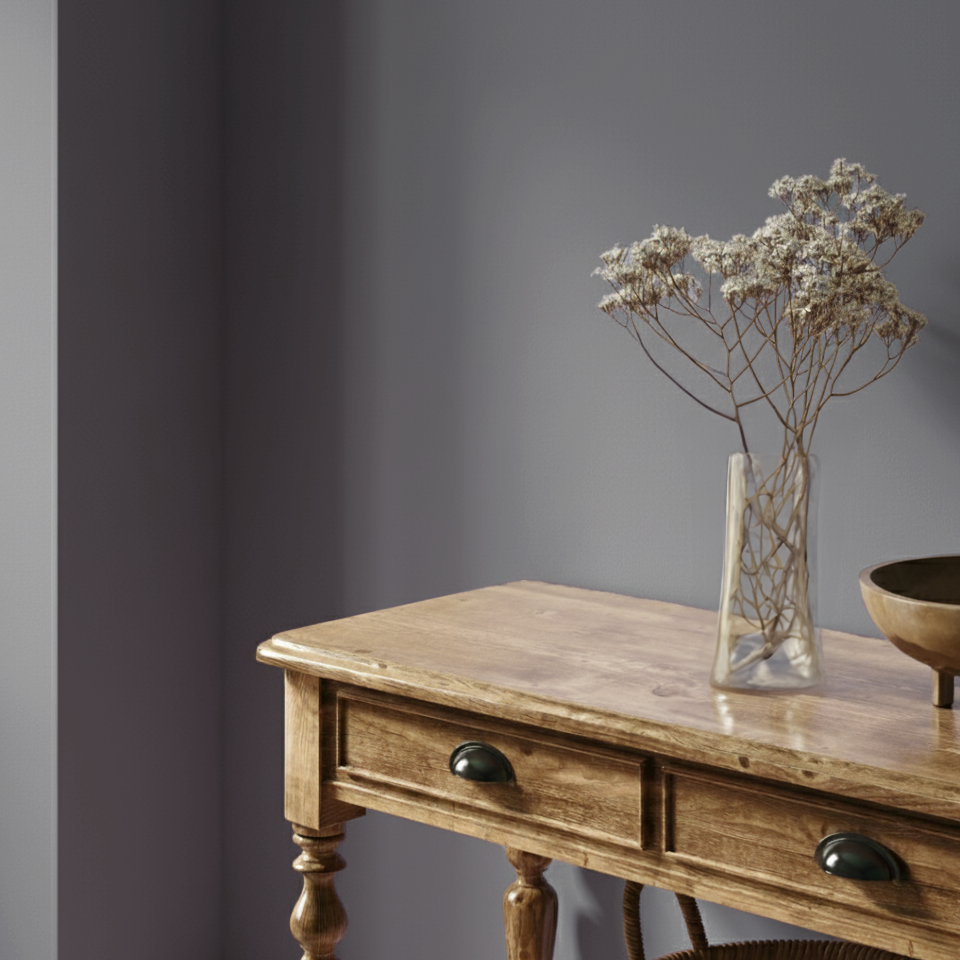 Wandfarbe weiches Violettgrau No. 725.mix Individual ( 5,25 L) edelmatt