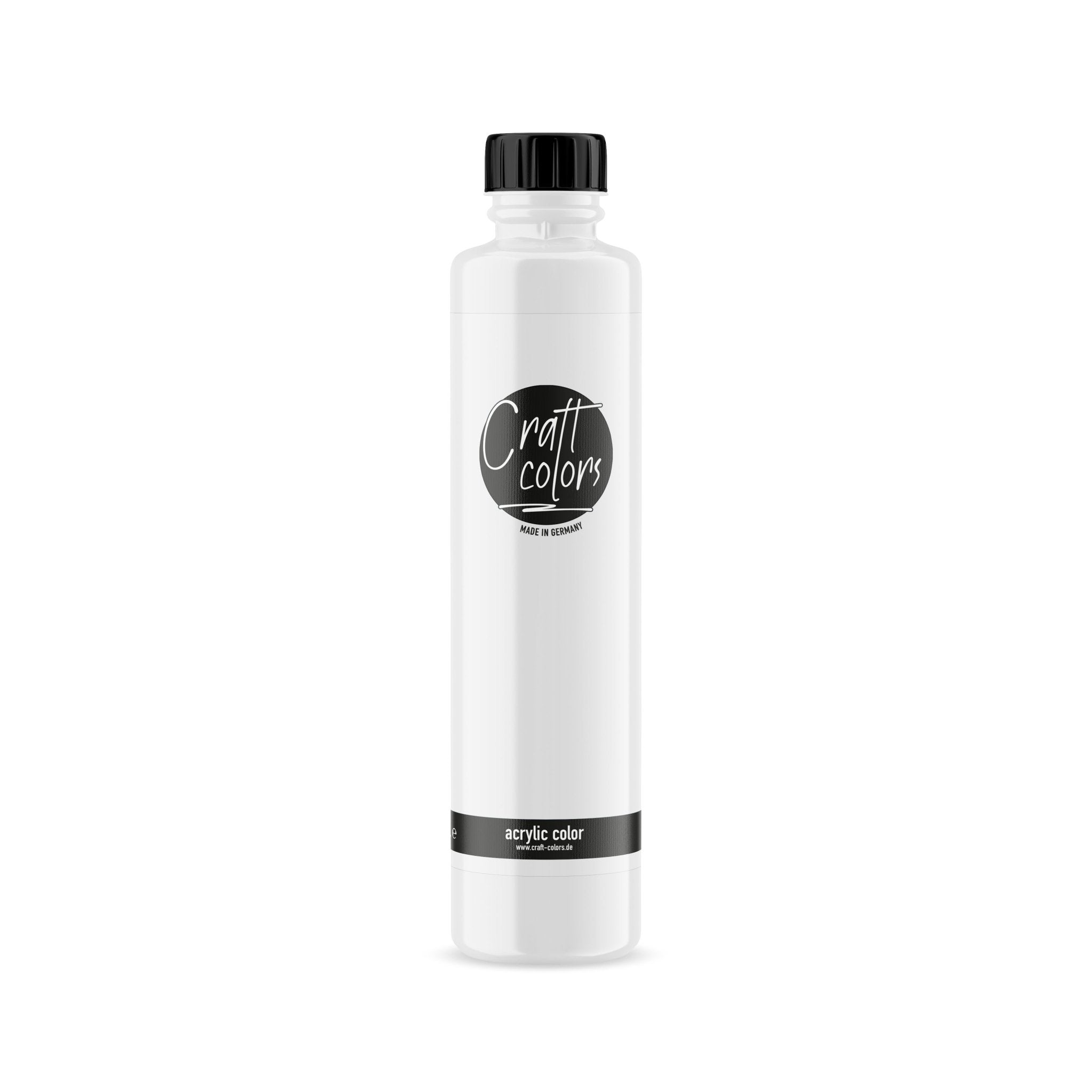 Farba akrylowa biała | Pojemność 750ml | Wyprodukowano w Niemczech -  Craft Colors