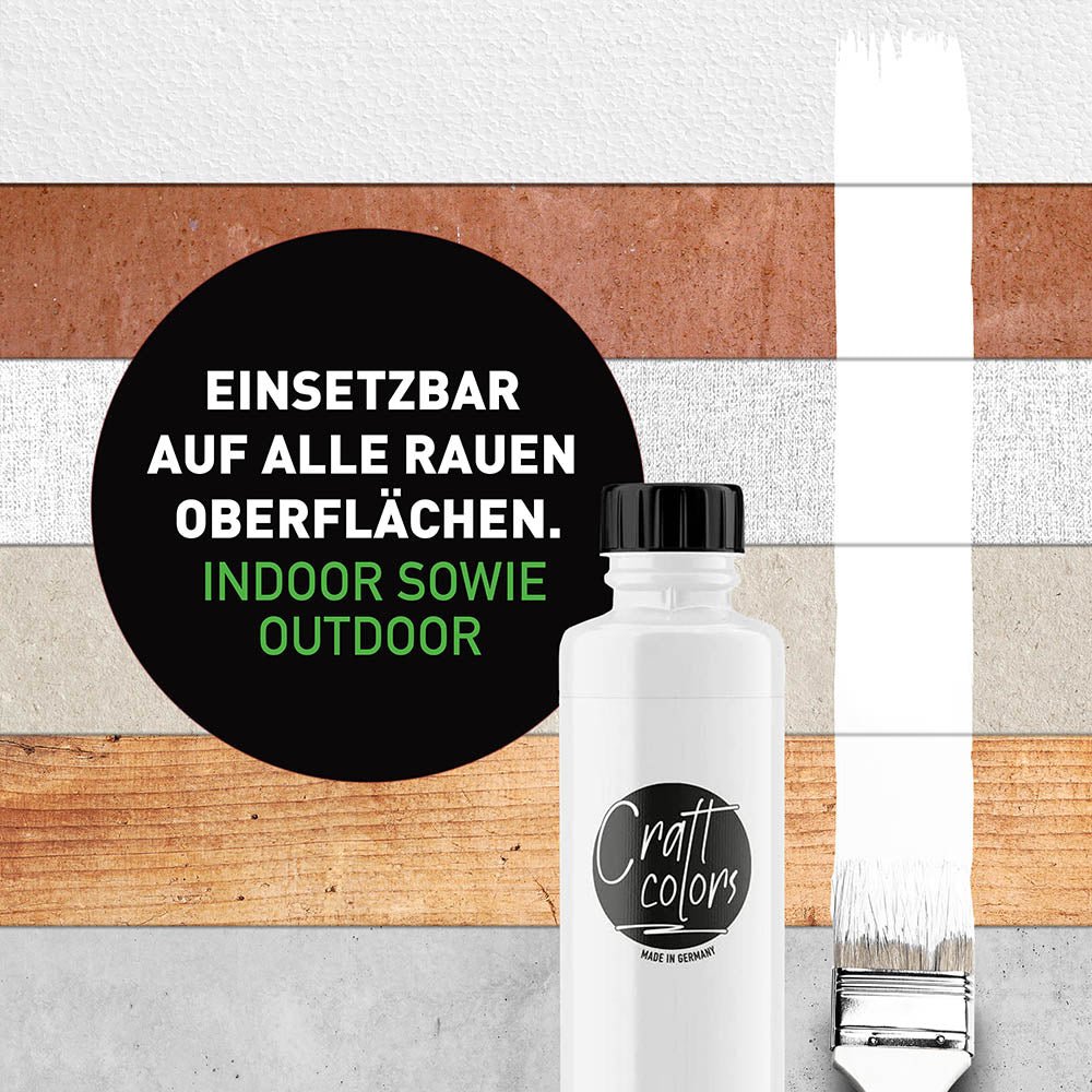 Farba akrylowa biała | Pojemność 750ml | Wyprodukowano w Niemczech -  Craft Colors