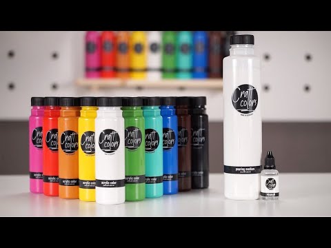 Farba akrylowa żółta | Pojemność 750ml | Wyprodukowano w Niemczech